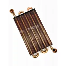 Теплообменник первичный 290мм, Медь Protherm, Vaillant 24 кВт 0020142419, 0020097958, 0020142420