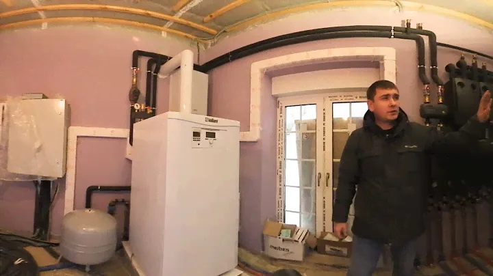 #котельная #3D #vaillant Как это сделано-конденсационная котельная Vaillant, обзор 360 (StroimTeplo)