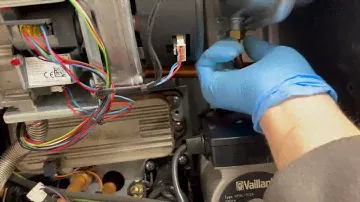 How to diagnose / replace expansion vessel on a Vaillant Eco tec boiler step by step