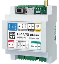 Блок дистанционного управления котлом ZONT H-1V/2 eBus для котлов Vaillant и Protherm (9900000388)