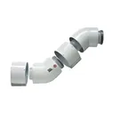 Vaillant Телескопический отвод 15°, 60/100 (303820)