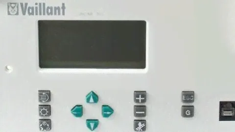 Vaillant VRC MF-TEC 252989 Heizungssteuerung Heizungsregler reparieren   Reparatur